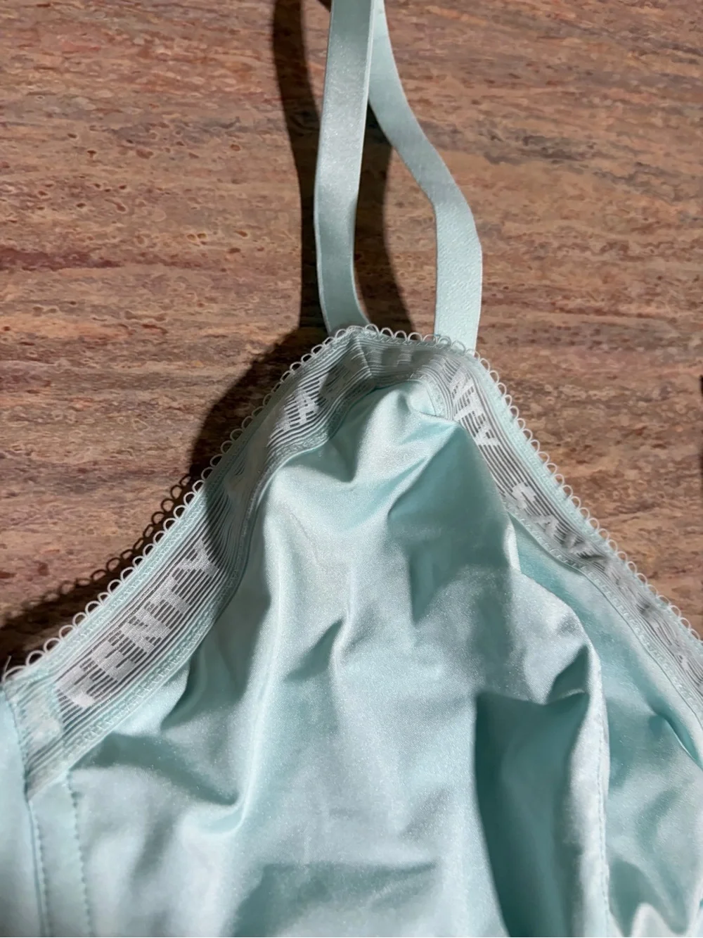 NWOT Savage X Fenty by Rihanna Light Aqua Wireless Bralette - Size 1X (16-18)